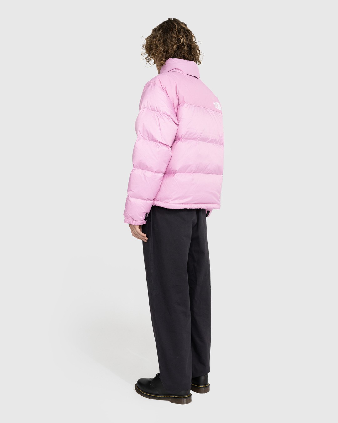 Pink nuptse sale